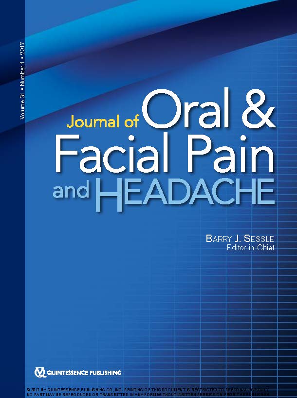 JOFPH Volume 31 Issue 1 cover